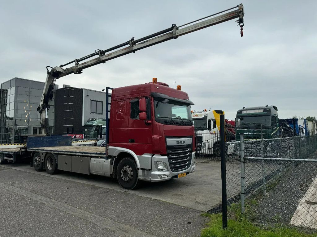 DAF XF 510 6X2 EURO 6 + HIAB 166 HI PRO + REMOTE CON - Bortu kravas automašīna/ Platforma, Kravas auto ar manipulatoru: foto 2 DAF XF 510 6X2 EURO 6 + HIAB 166 HI PRO + REMOTE CON - Bortu kravas automašīna/ Platforma, Kravas auto ar manipulatoru: foto 2