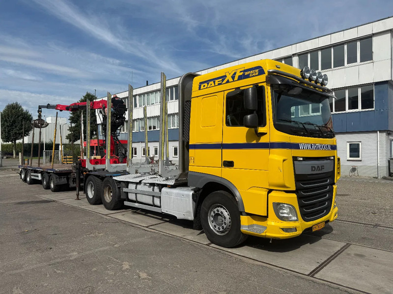 DAF XF 510 6X4 EURO 6 PALFINGER Q150Z + GRIJPER + KELBERG HANGER INTARDER - Bortu kravas automašīna/ Platforma, Kravas auto ar manipulatoru: foto 2 DAF XF 510 6X4 EURO 6 PALFINGER Q150Z + GRIJPER + KELBERG HANGER INTARDER - Bortu kravas automašīna/ Platforma, Kravas auto ar manipulatoru: foto 2