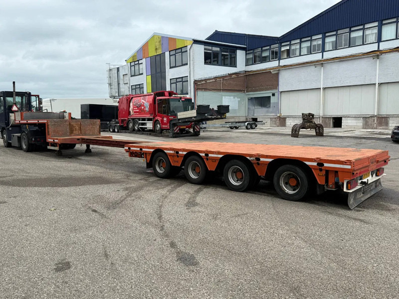 ES-GE 2 AXLE STEERING,, 5 M EXTENDABLE, TUV TILL 206-06-2026 - Puspiekabe zema profila platforma: foto 3 ES-GE 2 AXLE STEERING,, 5 M EXTENDABLE, TUV TILL 206-06-2026 - Puspiekabe zema profila platforma: foto 3