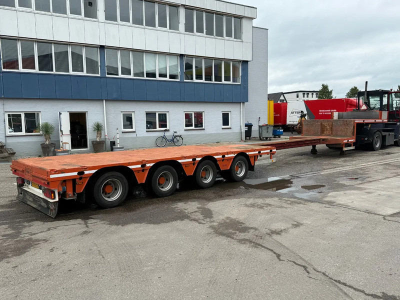 ES-GE 2 AXLE STEERING,, 5 M EXTENDABLE, TUV TILL 206-06-2026 - Puspiekabe zema profila platforma: foto 4 ES-GE 2 AXLE STEERING,, 5 M EXTENDABLE, TUV TILL 206-06-2026 - Puspiekabe zema profila platforma: foto 4