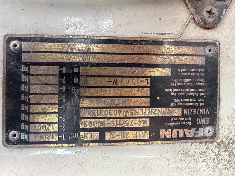 Visurgājējs celtnis Faun ATF 30-2l 4X4: foto 14 Visurgājējs celtnis Faun ATF 30-2l 4X4: foto 14