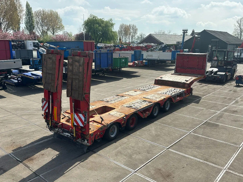 Puspiekabe zema profila platforma Faymonville F-S44-1AAA 4 AXLE, 2 STEERING AXLE, 7.9 METER EXTENADABLE DOUBLE RAMPS: foto 15