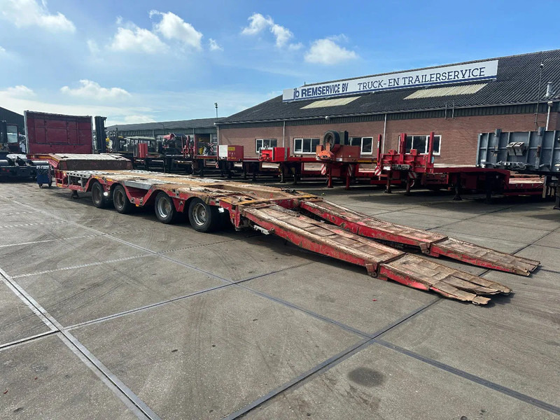 Puspiekabe zema profila platforma Faymonville F-S44-1AAA 4 AXLE, 2 STEERING AXLE, 7.9 METER EXTENADABLE DOUBLE RAMPS: foto 6