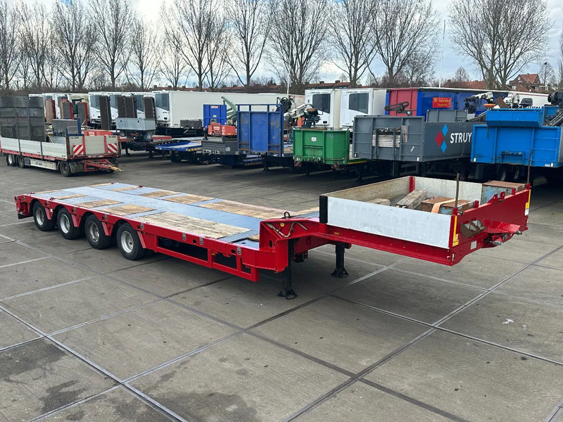 Puspiekabe zema profila platforma Faymonville STN--4AU LAST 2 AXLE STEERING, 6,3 M EXTENDABLE: foto 11