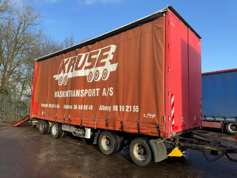 Fliegl VPS 320 HYDRAULIC RAMP 3,15 M 4X BPW AXLE UOPLYST - Piekabe ar tentu: foto 1 Fliegl VPS 320 HYDRAULIC RAMP 3,15 M 4X BPW AXLE UOPLYST - Piekabe ar tentu: foto 1