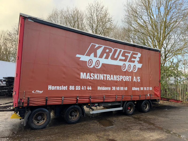 Fliegl VPS 320 HYDRAULIC RAMP 3,15 M 4X BPW AXLE UOPLYST - Piekabe ar tentu: foto 2 Fliegl VPS 320 HYDRAULIC RAMP 3,15 M 4X BPW AXLE UOPLYST - Piekabe ar tentu: foto 2