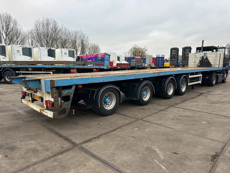 Floor 2 AXLE STEERING an 2 LIFT AXLE - Bortu puspiekabe/ Platforma: foto 4 Floor 2 AXLE STEERING an 2 LIFT AXLE - Bortu puspiekabe/ Platforma: foto 4