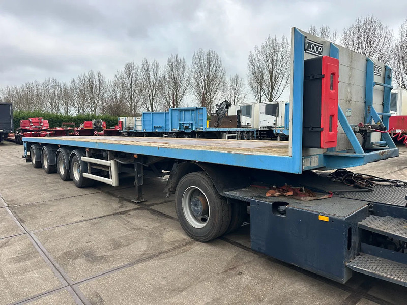 Floor 2 AXLE STEERING an 2 LIFT AXLE - Bortu puspiekabe/ Platforma: foto 3 Floor 2 AXLE STEERING an 2 LIFT AXLE - Bortu puspiekabe/ Platforma: foto 3