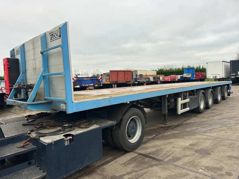 Floor 2 AXLE STEERING an 2 LIFT AXLE - Bortu puspiekabe/ Platforma: foto 1 Floor 2 AXLE STEERING an 2 LIFT AXLE - Bortu puspiekabe/ Platforma: foto 1