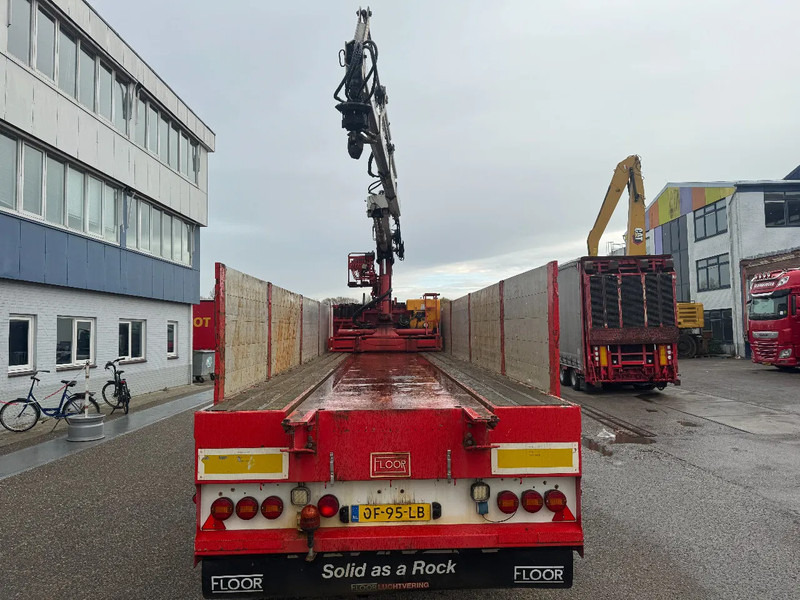 Floor FLO-17-30H + HIAB R-165-F1 - Bortu puspiekabe/ Platforma: foto 3 Floor FLO-17-30H + HIAB R-165-F1 - Bortu puspiekabe/ Platforma: foto 3