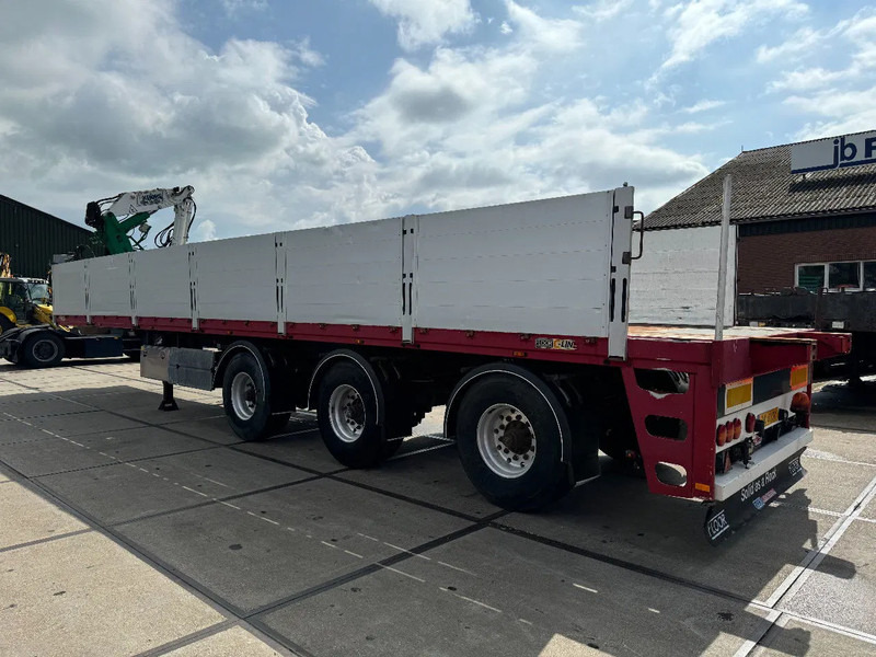 Floor FLO 18 30 S2 + KENNIS CRANE 3X STEERING AXLE - Bortu puspiekabe/ Platforma: foto 4 Floor FLO 18 30 S2 + KENNIS CRANE 3X STEERING AXLE - Bortu puspiekabe/ Platforma: foto 4