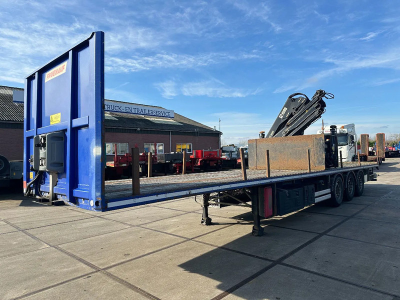 Fruehauf MET HIAB 122E-3 REMOTE CONTROLE, 2014 - Bortu puspiekabe/ Platforma: foto 5 Fruehauf MET HIAB 122E-3 REMOTE CONTROLE, 2014 - Bortu puspiekabe/ Platforma: foto 5