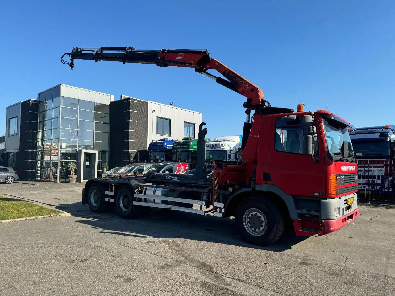 Ginaf M 3232 S 6X2 - EURO 2 + PALFINGER PK19000 + REMO - Kravas auto ar manipulatoru: foto 4 Ginaf M 3232 S 6X2 - EURO 2 + PALFINGER PK19000 + REMO - Kravas auto ar manipulatoru: foto 4