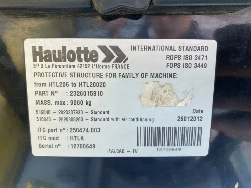 Teleskopiskais iekrāvējs Haulotte HTL 4017 - 4X4X4 - 5.617 HOURS - 17 METER - 4.000 KG: foto 19 Teleskopiskais iekrāvējs Haulotte HTL 4017 - 4X4X4 - 5.617 HOURS - 17 METER - 4.000 KG: foto 19