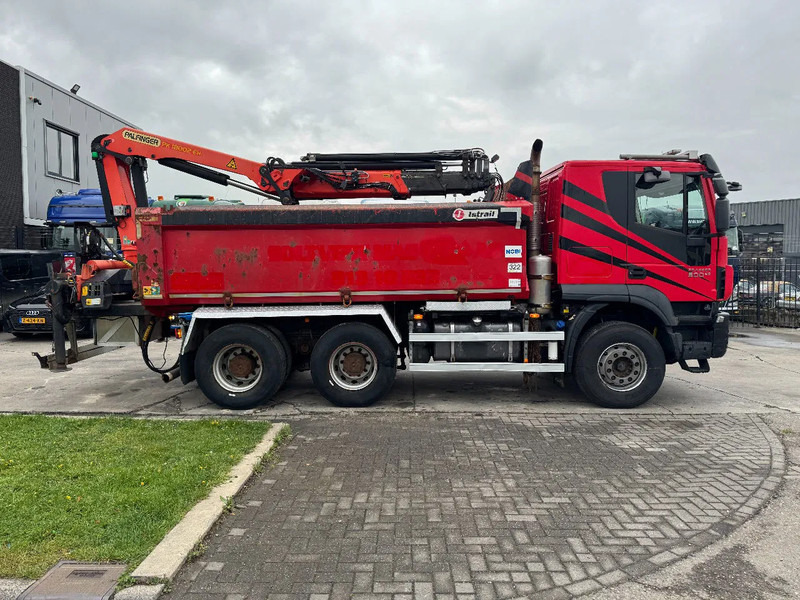 Iveco Trakker 500 6X4 EURO 6 KIPPER + PALFINGER PK18002 FULL STEEL līzingu Iveco Trakker 500 6X4 EURO 6 KIPPER + PALFINGER PK18002 FULL STEEL: foto 16