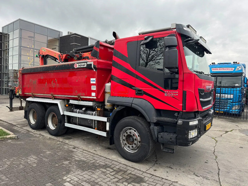 Iveco Trakker 500 6X4 EURO 6 KIPPER + PALFINGER PK18002 FULL STEEL līzingu Iveco Trakker 500 6X4 EURO 6 KIPPER + PALFINGER PK18002 FULL STEEL: foto 15