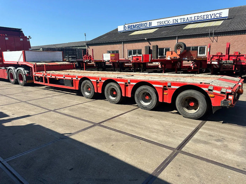 Kässbohrer 4 AXLE LAST 2 STEERING, EXTENDABLE - Puspiekabe zema profila platforma: foto 3 Kässbohrer 4 AXLE LAST 2 STEERING, EXTENDABLE - Puspiekabe zema profila platforma: foto 3