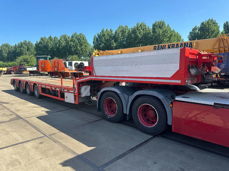 Kässbohrer 4 AXLE LAST 2 STEERING, EXTENDABLE - Puspiekabe zema profila platforma: foto 2 Kässbohrer 4 AXLE LAST 2 STEERING, EXTENDABLE - Puspiekabe zema profila platforma: foto 2