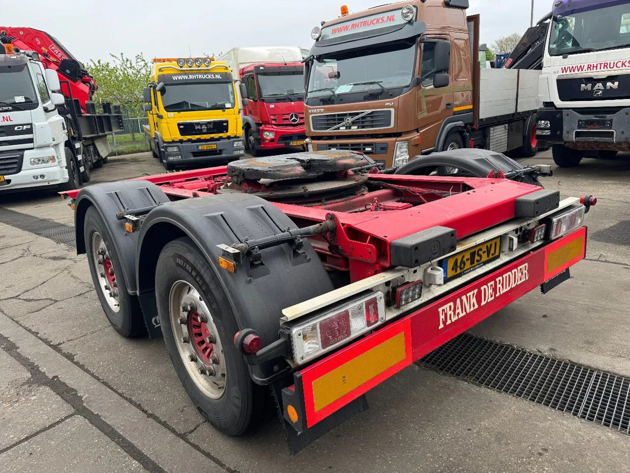 Dolly piekabe Krone ZZ 2X SAF AXLE UITSCHUIFBARE AANSLUITING: foto 6