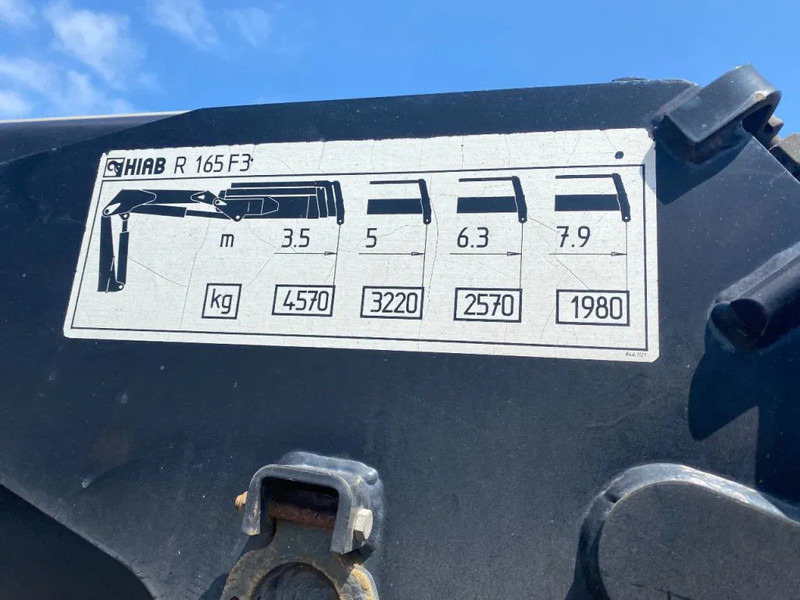 Lecitrailer MET HIAB R165 F3 - Bortu puspiekabe/ Platforma: foto 5 Lecitrailer MET HIAB R165 F3 - Bortu puspiekabe/ Platforma: foto 5