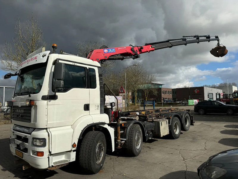 MAN TGA 35.440 8X2 - EURO 4 + HMF 2620K-RC 2018! + REMOTE + HYDRAUTO CABLE LIFT + LIFTING AXLE - Kravas auto ar manipulatoru: foto 2 MAN TGA 35.440 8X2 - EURO 4 + HMF 2620K-RC 2018! + REMOTE + HYDRAUTO CABLE LIFT + LIFTING AXLE - Kravas auto ar manipulatoru: foto 2
