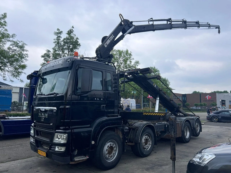 MAN TGS 35.440 8X2-4 + HIAB 220C-5 REMOTE + CABLE LIFT AUTOMATIC - Kravas auto ar manipulatoru: foto 2 MAN TGS 35.440 8X2-4 + HIAB 220C-5 REMOTE + CABLE LIFT AUTOMATIC - Kravas auto ar manipulatoru: foto 2