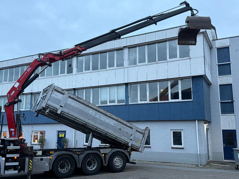 MAN TGS 35.480 8X4 + HMF 2420-K3 REMOTE + TIPPER - Kravas auto ar manipulatoru: foto 3 MAN TGS 35.480 8X4 + HMF 2420-K3 REMOTE + TIPPER - Kravas auto ar manipulatoru: foto 3