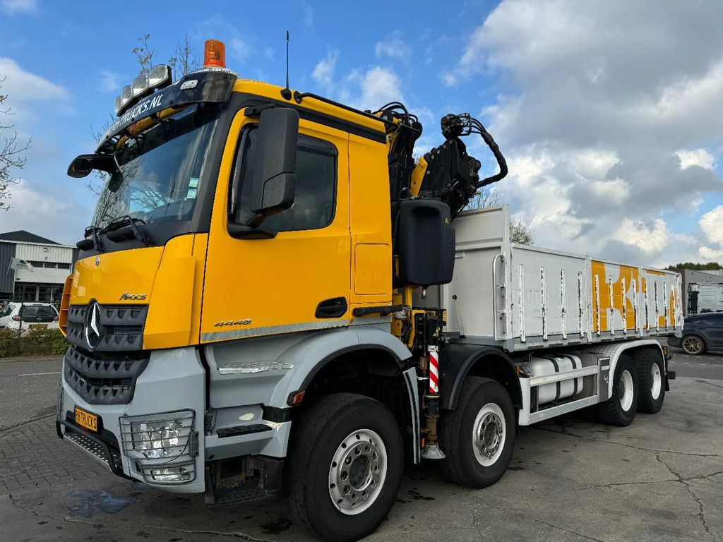 Mercedes-Benz Actros 4448 - 8X4 + EURO 6 + FASSI F315 + REMOTE  līzingu Mercedes-Benz Actros 4448 - 8X4 + EURO 6 + FASSI F315 + REMOTE: foto 14