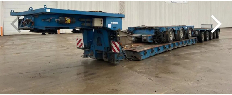 Nicolas 5+3 REMOTE CONTROLE, 116 TON GVW - Puspiekabe zema profila platforma: foto 2 Nicolas 5+3 REMOTE CONTROLE, 116 TON GVW - Puspiekabe zema profila platforma: foto 2