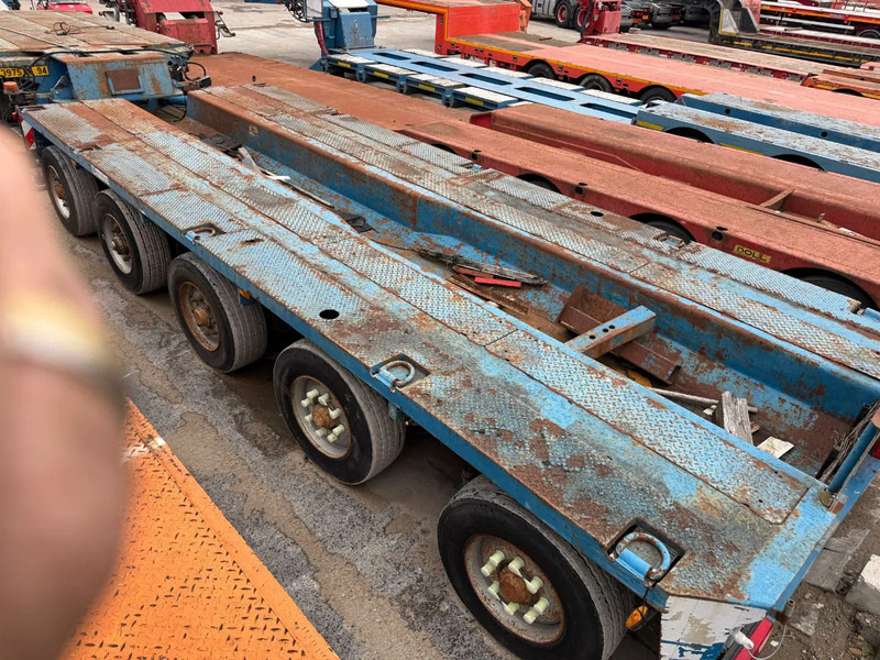 Nicolas 5+3 REMOTE CONTROLE, 116 TON GVW - Puspiekabe zema profila platforma: foto 3 Nicolas 5+3 REMOTE CONTROLE, 116 TON GVW - Puspiekabe zema profila platforma: foto 3