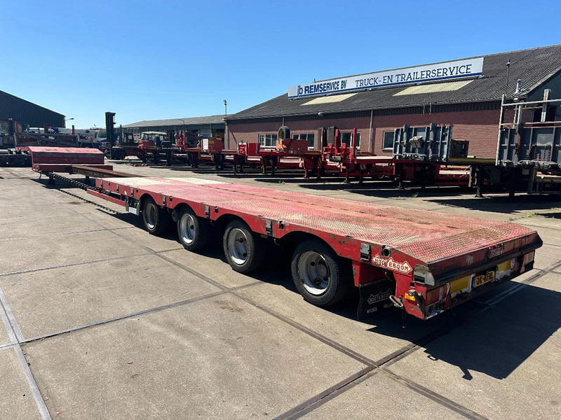 Nooteboom OSD-50-04V 2 AXLE STEERING. 6,7 METER EXTENDABLE - Puspiekabe zema profila platforma: foto 4 Nooteboom OSD-50-04V 2 AXLE STEERING. 6,7 METER EXTENDABLE - Puspiekabe zema profila platforma: foto 4