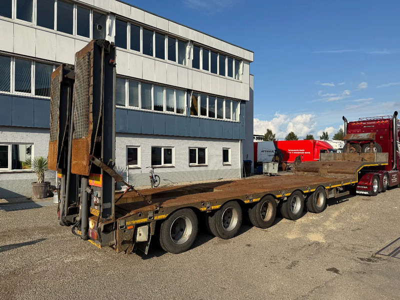 Nooteboom OSD85-05V, 3,3 M EXTENDABLE, 2 AXLE STEERING - Puspiekabe zema profila platforma: foto 5 Nooteboom OSD85-05V, 3,3 M EXTENDABLE, 2 AXLE STEERING - Puspiekabe zema profila platforma: foto 5