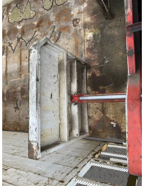 Bortu puspiekabe/ Platforma Orthaus 2 ASSIGE STEERING AXEL MKG HLK 330 VG CRANE: foto 16