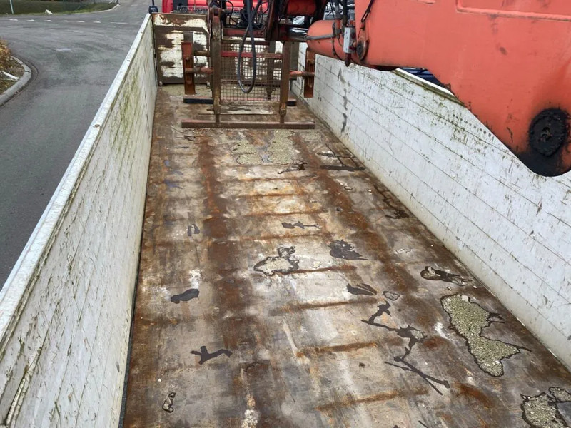 Bortu puspiekabe/ Platforma Orthaus 2 ASSIGE STEERING AXEL MKG HLK 330 VG CRANE: foto 17