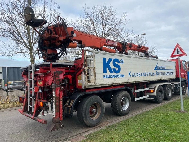 Bortu puspiekabe/ Platforma Orthaus 2 ASSIGE STEERING AXEL MKG HLK 330 VG CRANE: foto 6