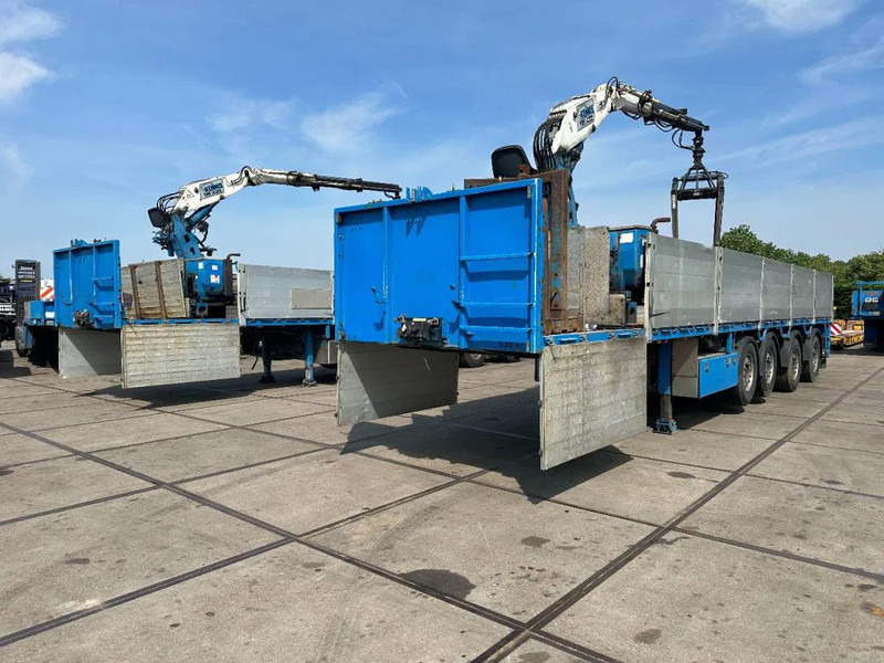 Pacton 4 X 4 ASSIGE MET KENNIS 14000 ROLLER KRAAN - Bortu puspiekabe/ Platforma: foto 1 Pacton 4 X 4 ASSIGE MET KENNIS 14000 ROLLER KRAAN - Bortu puspiekabe/ Platforma: foto 1