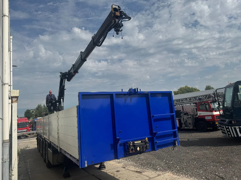 Pacton HIAB ROLLER 220 F3 !2012!, 4 ASSIGE, 2 LIFT + 2 STUUR ASSEN - Bortu puspiekabe/ Platforma: foto 3 Pacton HIAB ROLLER 220 F3 !2012!, 4 ASSIGE, 2 LIFT + 2 STUUR ASSEN - Bortu puspiekabe/ Platforma: foto 3