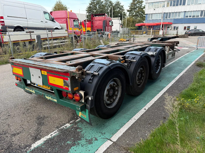 Pacton MULTICHASSIS - 3x EXTENDABLE! - Puspiekabe noņemamā virsbūve/ Konteineru vedējs: foto 4 Pacton MULTICHASSIS - 3x EXTENDABLE! - Puspiekabe noņemamā virsbūve/ Konteineru vedējs: foto 4