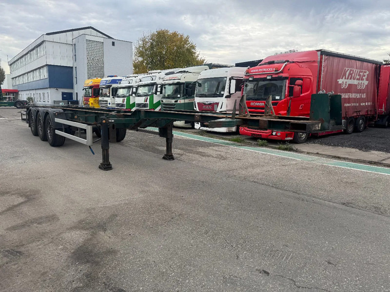 Pacton T3-007 TXC339 3X SAF AXLE - Puspiekabe noņemamā virsbūve/ Konteineru vedējs: foto 2 Pacton T3-007 TXC339 3X SAF AXLE - Puspiekabe noņemamā virsbūve/ Konteineru vedējs: foto 2