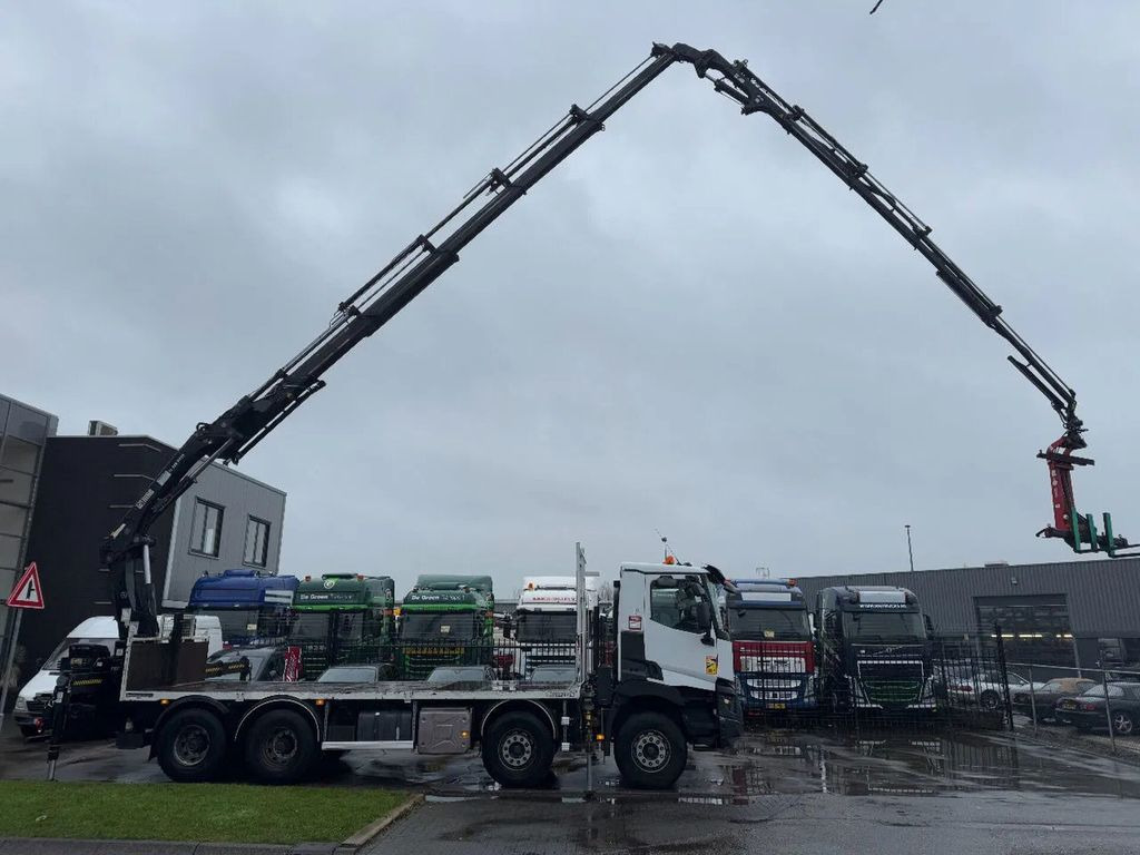 Renault C430 8X4 - EURO 6 + HIAB 288 E-5 + JIB 70X-4 + R - Kravas auto ar manipulatoru, Bortu kravas automašīna/ Platforma: foto 1 Renault C430 8X4 - EURO 6 + HIAB 288 E-5 + JIB 70X-4 + R - Kravas auto ar manipulatoru, Bortu kravas automašīna/ Platforma: foto 1