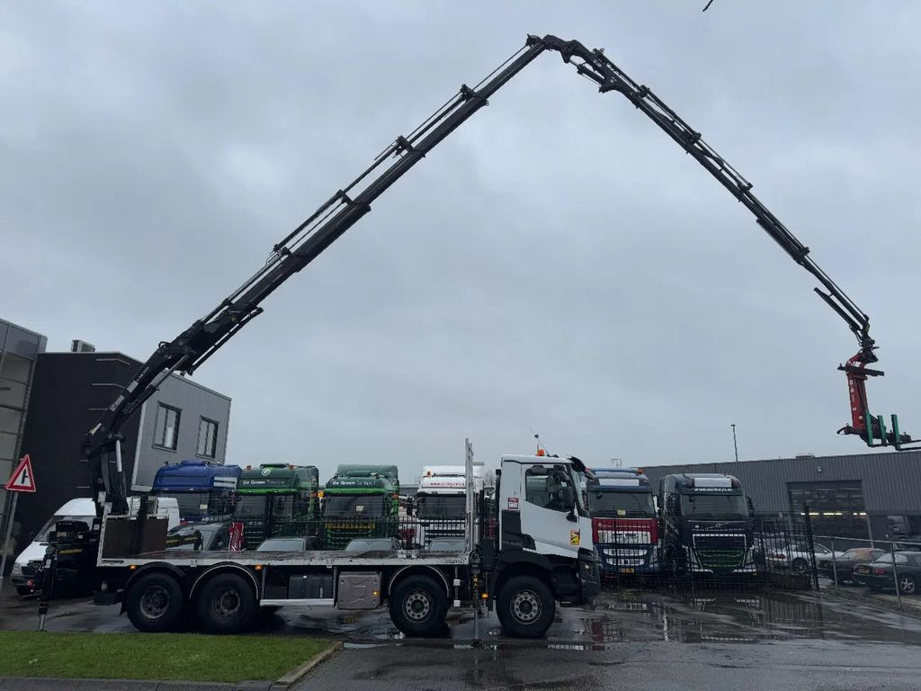 Renault C430 8X4 - EURO 6 + HIAB 288 E-5 + JIB 70X-4 + R - Bortu kravas automašīna/ Platforma, Kravas auto ar manipulatoru: foto 2 Renault C430 8X4 - EURO 6 + HIAB 288 E-5 + JIB 70X-4 + R - Bortu kravas automašīna/ Platforma, Kravas auto ar manipulatoru: foto 2