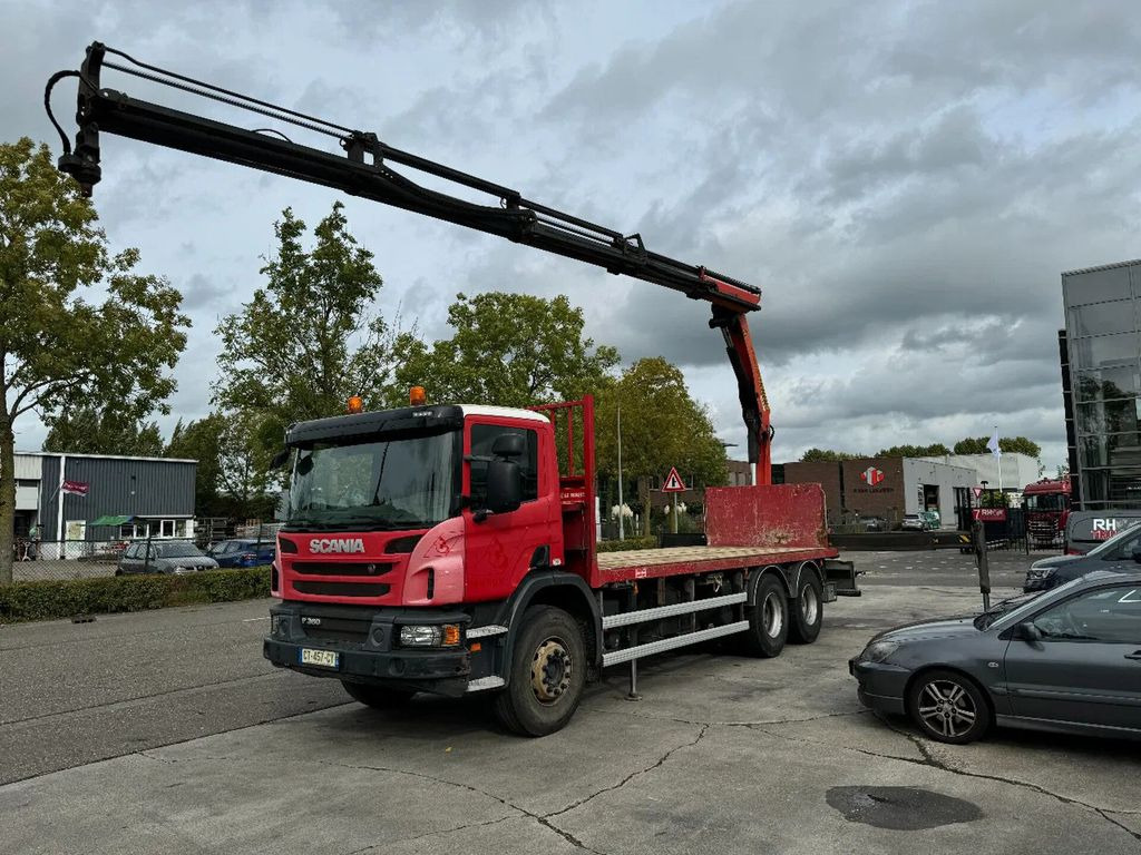 Scania P360 6X4 PALFINGER PK 20001-K + REMOTE CONTROL E - Bortu kravas automašīna/ Platforma, Kravas auto ar manipulatoru: foto 1 Scania P360 6X4 PALFINGER PK 20001-K + REMOTE CONTROL E - Bortu kravas automašīna/ Platforma, Kravas auto ar manipulatoru: foto 1