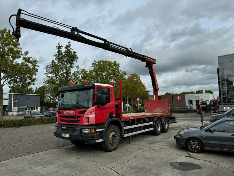 Scania P360 6X4 PALFINGER PK 20001-K + REMOTE CONTROL EURO 5 - Bortu kravas automašīna/ Platforma, Kravas auto ar manipulatoru: foto 1 Scania P360 6X4 PALFINGER PK 20001-K + REMOTE CONTROL EURO 5 - Bortu kravas automašīna/ Platforma, Kravas auto ar manipulatoru: foto 1