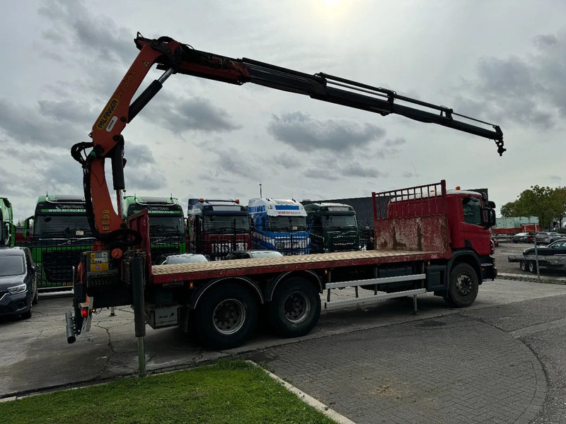 Kravas auto ar manipulatoru Scania P360 6X4 PALFINGER PK 20001-K + REMOTE CONTROL EURO 5: foto 6