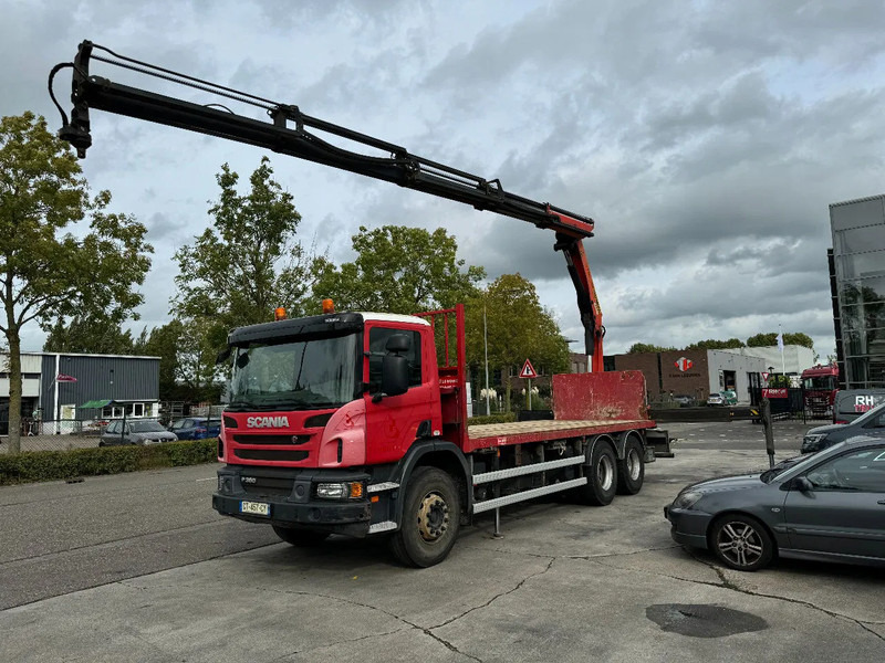 Kravas auto ar manipulatoru Scania P360 6X4 PALFINGER PK 20001-K + REMOTE CONTROL EURO 5: foto 10
