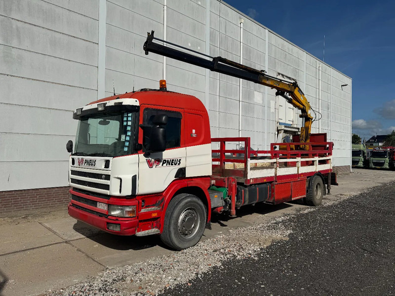 Scania P94-310 4X2 EURO 2 COPMA 1530 FULL STEEL - Bortu kravas automašīna/ Platforma: foto 1 Scania P94-310 4X2 EURO 2 COPMA 1530 FULL STEEL - Bortu kravas automašīna/ Platforma: foto 1