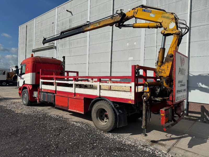 Scania P94-310 4X2 EURO 2 COPMA 1530 FULL STEEL - Kravas auto ar manipulatoru: foto 4 Scania P94-310 4X2 EURO 2 COPMA 1530 FULL STEEL - Kravas auto ar manipulatoru: foto 4