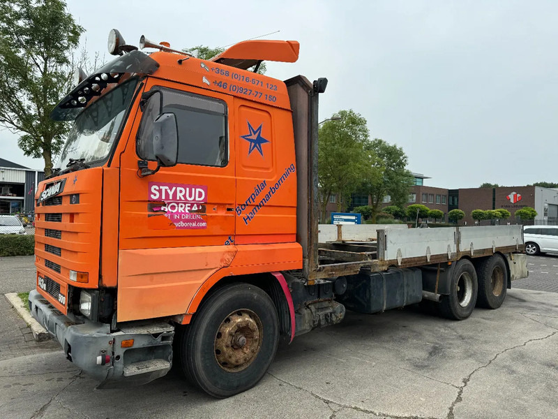 Scania R143-500 V8 6X4 + MANUAL GEARBOX - Bortu kravas automašīna/ Platforma: foto 1 Scania R143-500 V8 6X4 + MANUAL GEARBOX - Bortu kravas automašīna/ Platforma: foto 1