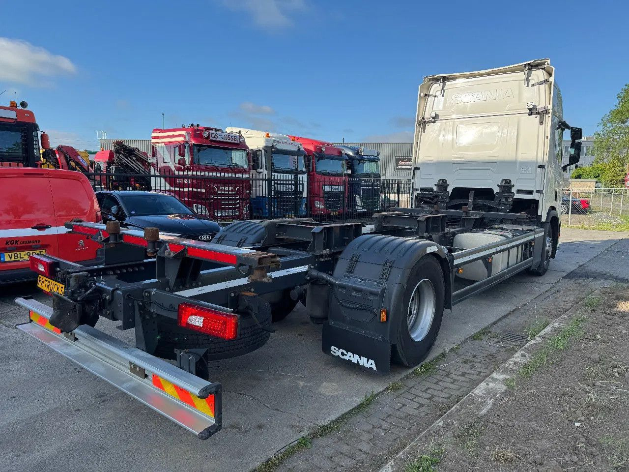 Scania R410 EURO 6 NGS BDF CHASSIS - Konteineru vedējs/ Kravas automašīna ar noņemamā virsbūve: foto 5 Scania R410 EURO 6 NGS BDF CHASSIS - Konteineru vedējs/ Kravas automašīna ar noņemamā virsbūve: foto 5