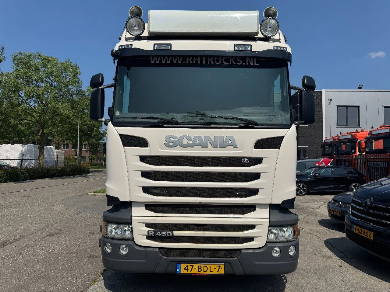 Scania R450 6X2 - EURO 6 + PALFINGER PK 32002-SH + REMO - Pacēlājs ar āķi, Kravas auto ar manipulatoru: foto 2 Scania R450 6X2 - EURO 6 + PALFINGER PK 32002-SH + REMO - Pacēlājs ar āķi, Kravas auto ar manipulatoru: foto 2
